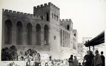 Muralla de Aureliano (dib. Angus McBride)