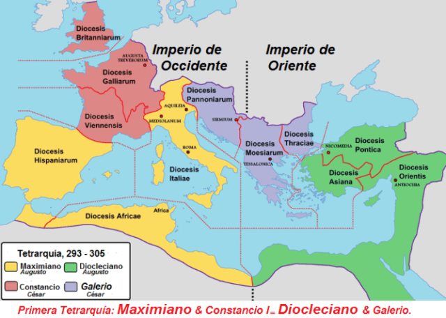Primera tetrarquía..