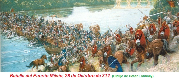 Batalla del Puente Milvio (Peter Connolly)
