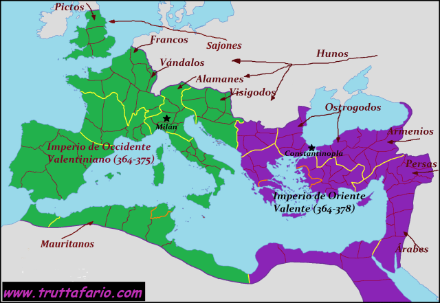 Roma, 364-378